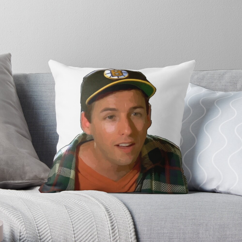"Happy Gilmore (Adam Sandler)" Throw Pillow for Sale by cordug Redbubble