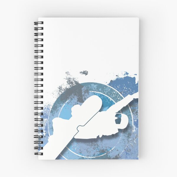 Item preview, Blue Freestyle Snowboarder designed and sold by FatSlugDesigns.