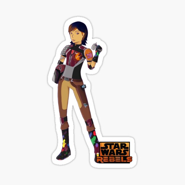 Vista previa del artículo con la obra «Sabine Wren - Logotipo», diseñado y vendido por Adre4m.