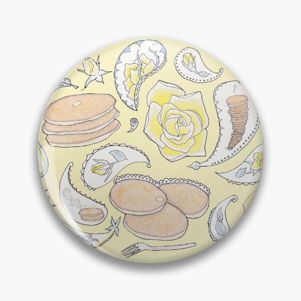 Item preview, Rosy Paisley Pancake designed and sold by AlmostReady.