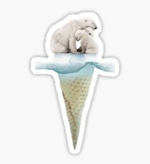 polar ice cream cap 02 Sticker