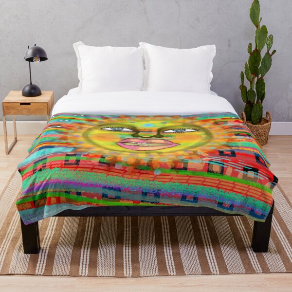 Summer Sun Dream Throw Blanket