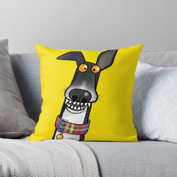 Teefs! Throw Pillow