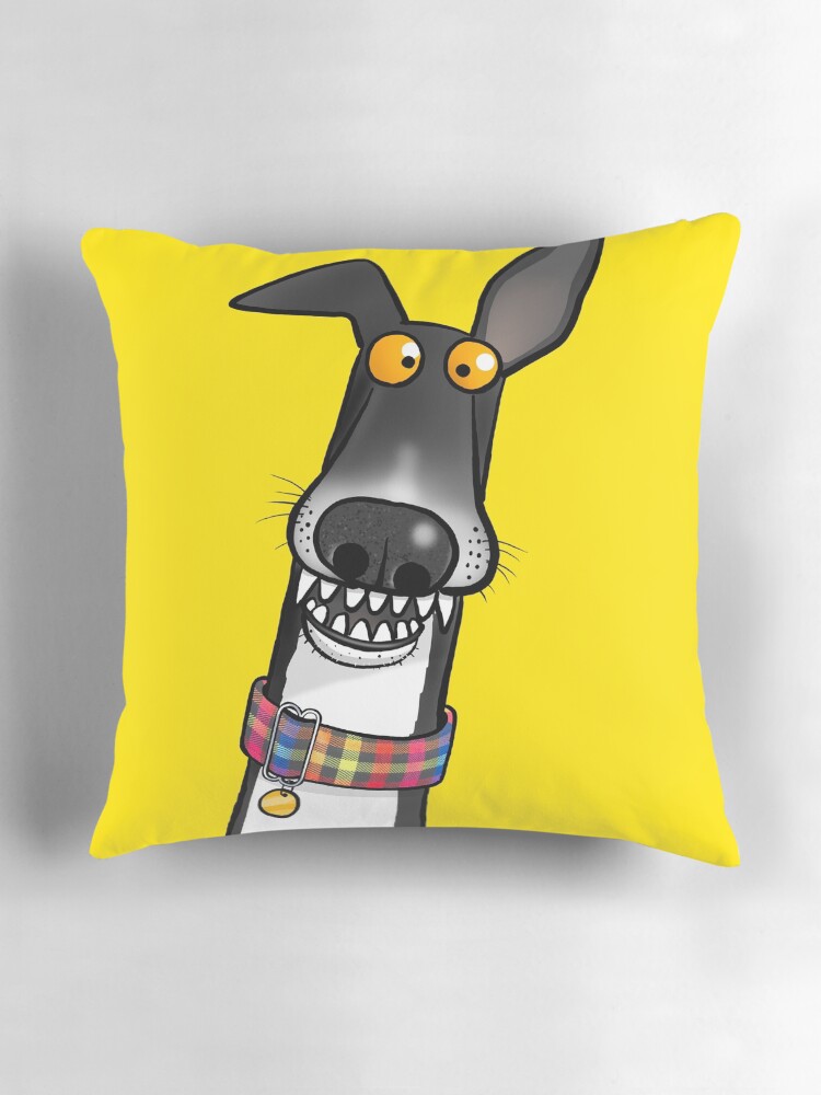 Thumbnail 3 of 4, Pillow, Teefs! designed and sold by RichSkipworth.