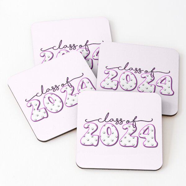 Item preview, Class of 2024 Pink Stars designed and sold by agnello22.