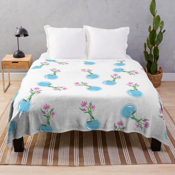 Item preview, Flower vase background pattern designed and sold by conceptDVS.