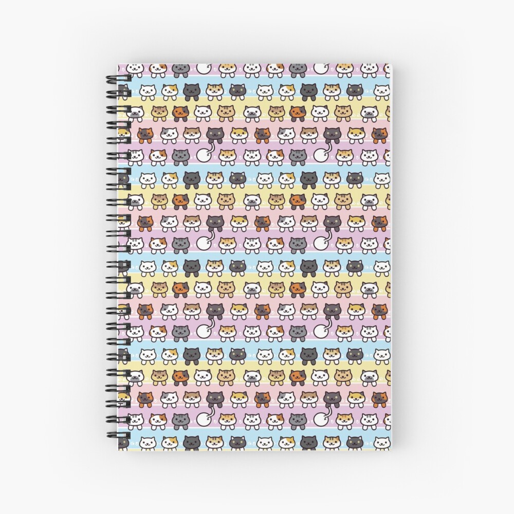 Neko Atsume Spiral Notebook
