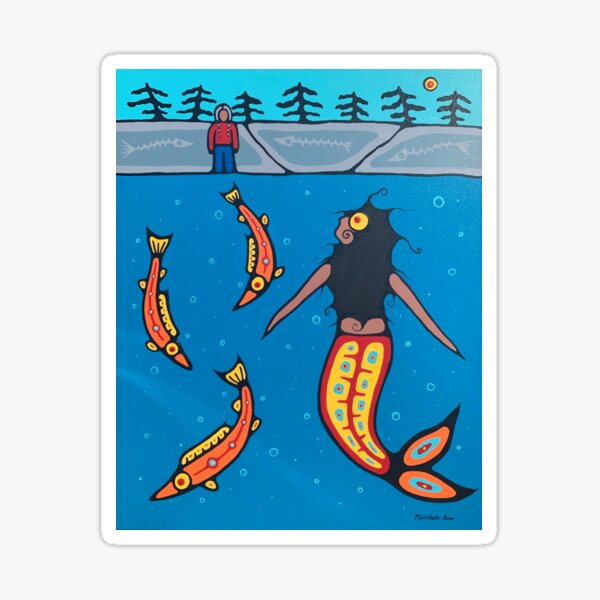 The first binaabekwe Sticker