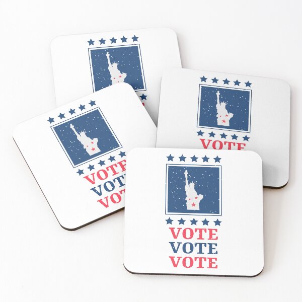 Item preview, Us Elections "Vote, vote, vote" Statue of Liberty Vintage Design American Flag Colors designed and sold by TamGustam.