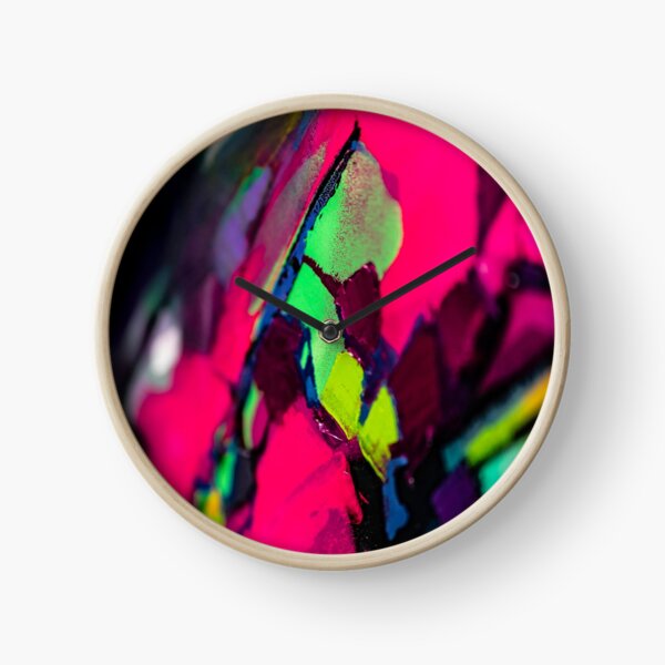 Painting Detail Design 7 Clock