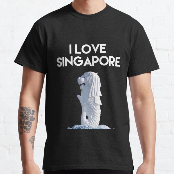 Merlion T Shirts For Sale Redbubble