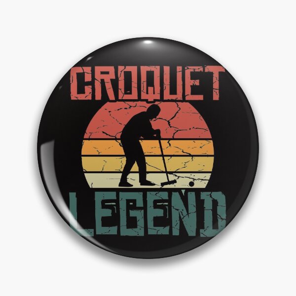 Item preview, Vintage Distressed Croquet Legend Gift designed and sold by Dan66.