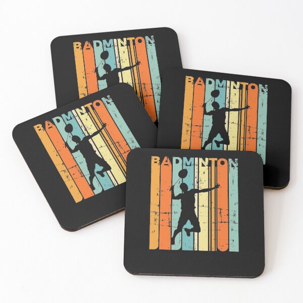 Item preview, Retro Badminton Vintage Player Gift designed and sold by jeffded.