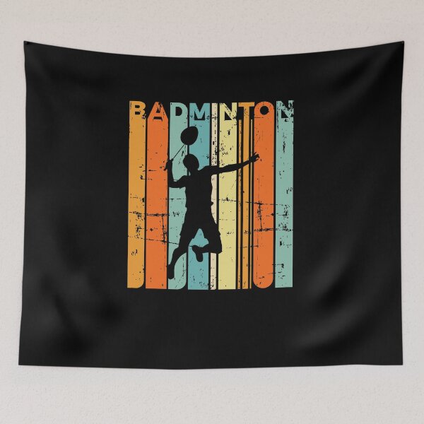 Item preview, Retro Badminton Vintage Player Gift designed and sold by jeffded.