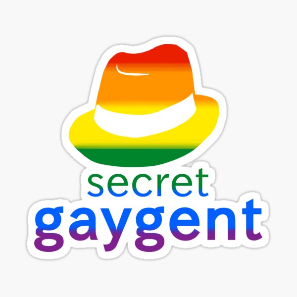 Item preview, Secret gaygent fedora hat very gay version designed and sold by cu-b3.