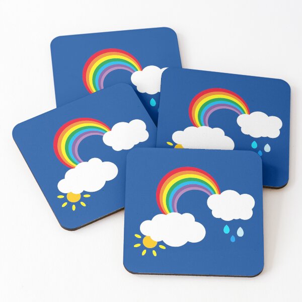 Item preview, Rainbow Weather Pattern 3 designed and sold by Helen McCartney Designs.