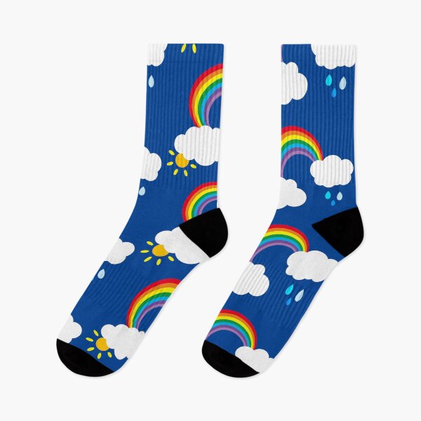 Item preview, Rainbow Weather Pattern 3 designed and sold by Helen McCartney Designs.