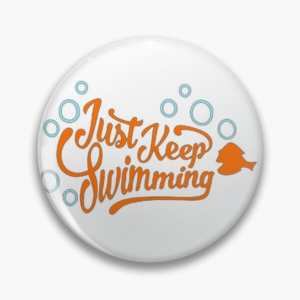 Item preview, Keep swimming designed and sold by Rusembell.