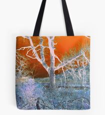 White Tree Tote Bag