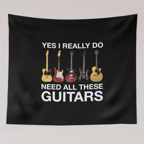 Item preview, Yes I Really Do Need All These Guitars  designed and sold by Vanover Designs.