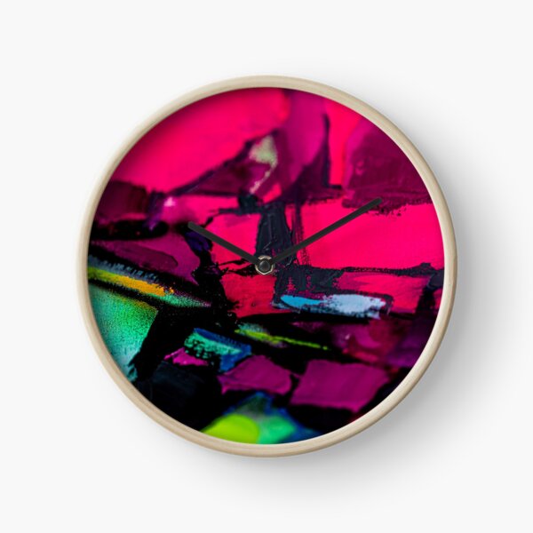 Painting Detail Design 8 Clock