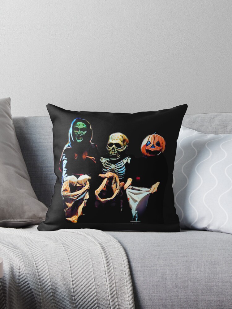 Thumbnail 1 of 4, Pillow, trick or treat designed and sold by JTK667.