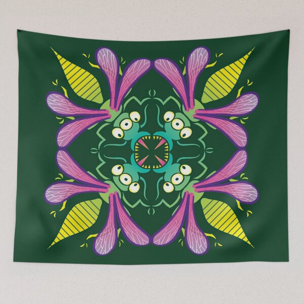 Item preview, Luminescent insects having a meeting in the middle of the night designed and sold by Zoo-co.