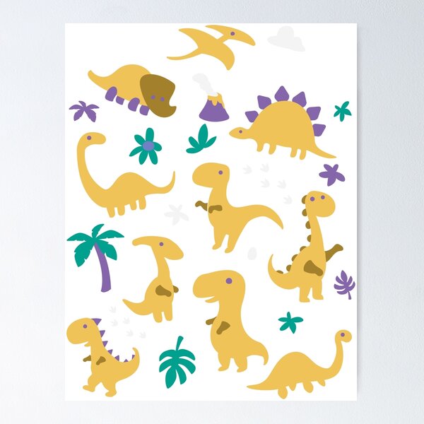 Item preview, Friendly Dinosaurs - Dino designed and sold by Theresthisthing.
