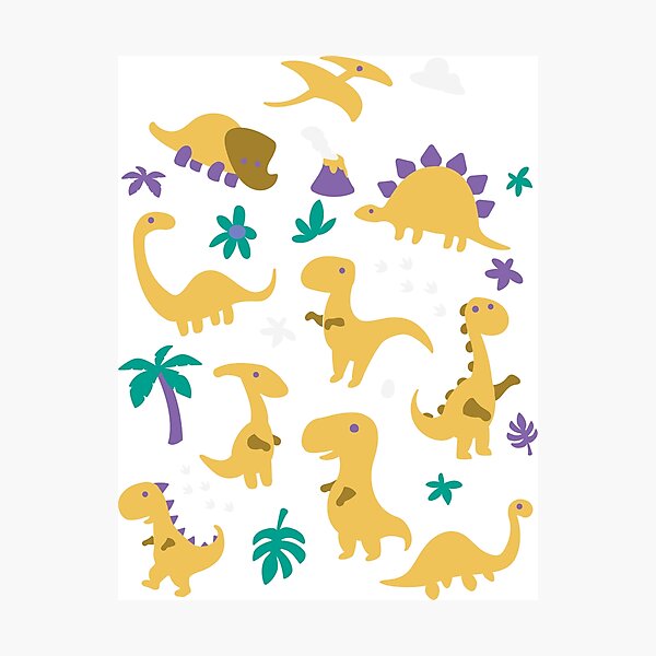 Item preview, Friendly Dinosaurs - Dino designed and sold by Theresthisthing.