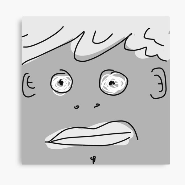 Grey Monsta Canvas Print