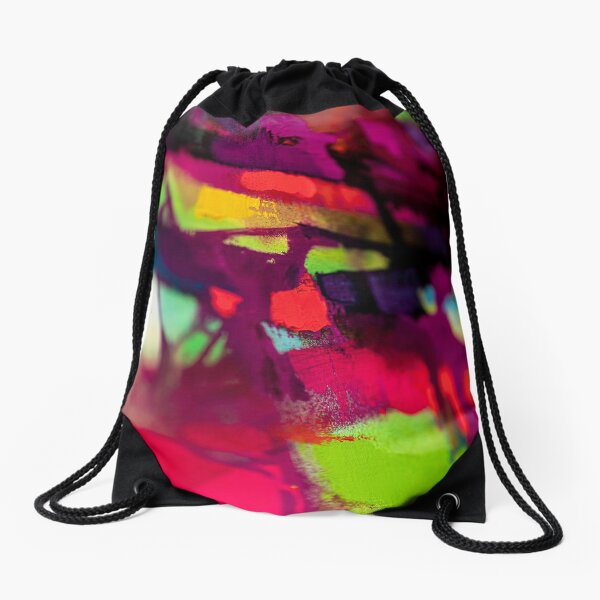 Painting Detial Design 10 Drawstring Bag