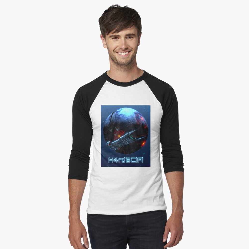 Aperçu de l'œuvre T-shirt baseball manches ¾ créée et vendue par SmartGalaxy.