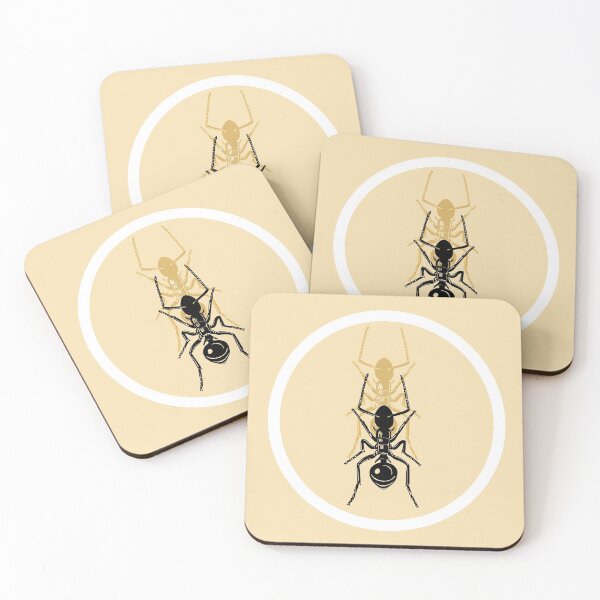 Item preview, pastel yellow stacked ant designed and sold by camillefct.