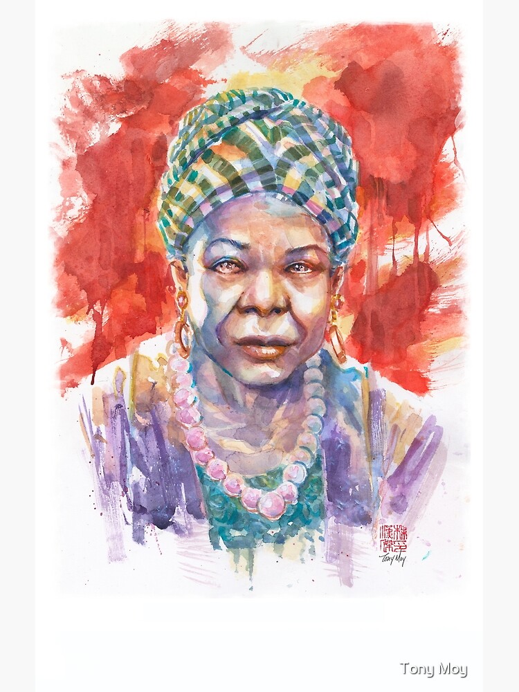 Johnson, Kevin, (Maya Angelou) – Black Art In America™ Gallery & Gardens