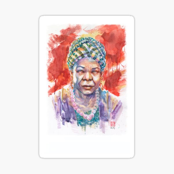 I'll Rise - Maya Angelou Sticker