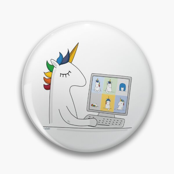 Item preview, Videoconference Unicorn designed and sold by LaDaDi.