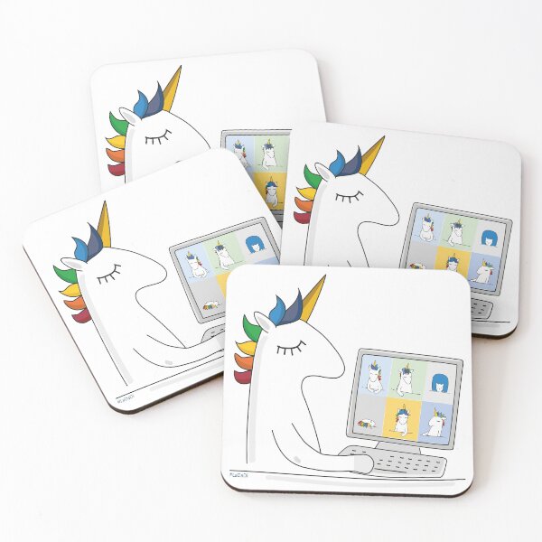 Item preview, Videoconference Unicorn designed and sold by LaDaDi.