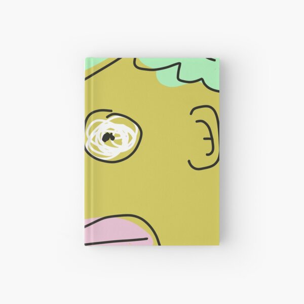 Gold Sick Monsta Hardcover Journal