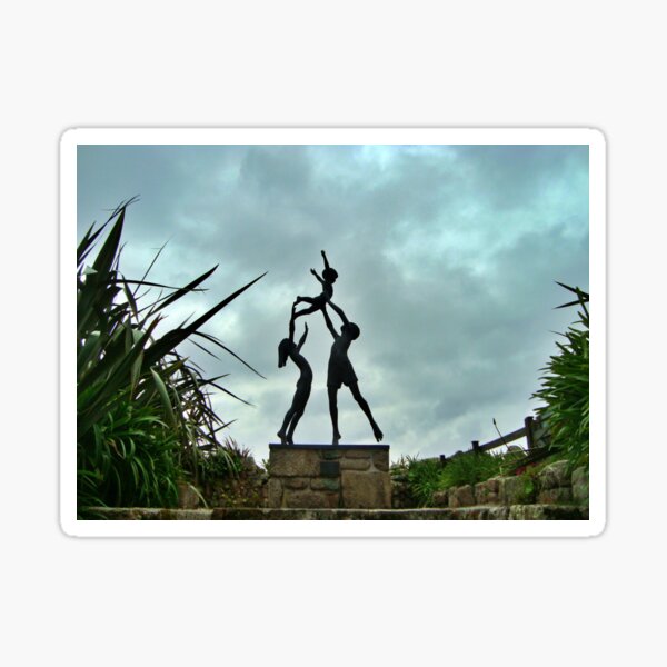 "Children" - Tresco Abbey Gardens Sticker