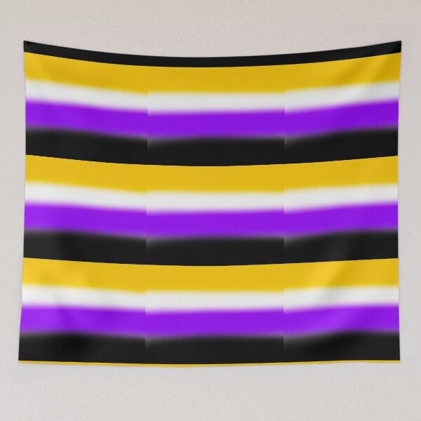 Item preview, Nonbinary Flag designed and sold by ShortStickers.