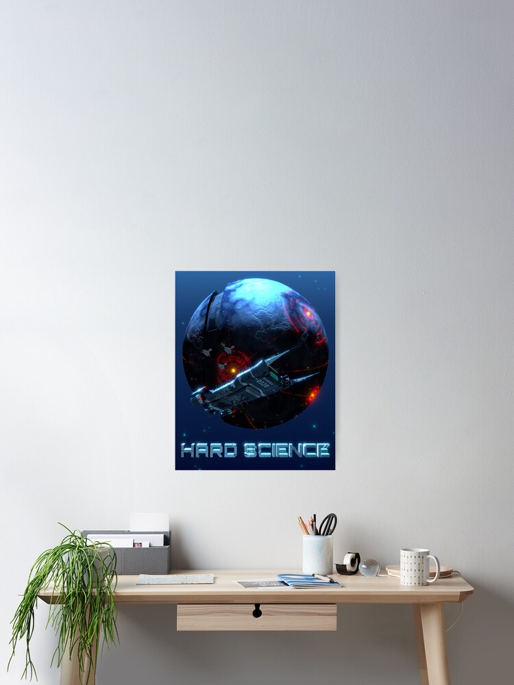 Aperçu 2 sur 3. Poster avec l'œuvre Hard Science - Computronium Edition créée et vendue par SmartGalaxy.