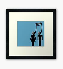 THE POWER OF MUSIC Framed Print