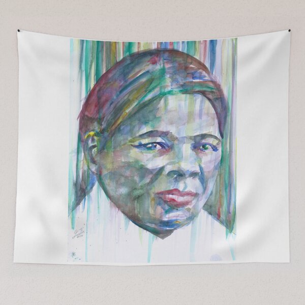Item preview, HARRIET TUBMAN watercolor portrait.2 designed and sold by lautir.