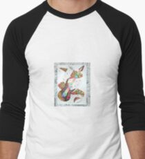 guitar mashup Men's Baseball ¾ T-Shirt