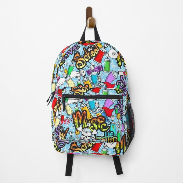 AEQEA Brat Quack Fake Graffiti Pop Art Streetwear Backpack – Captivated!