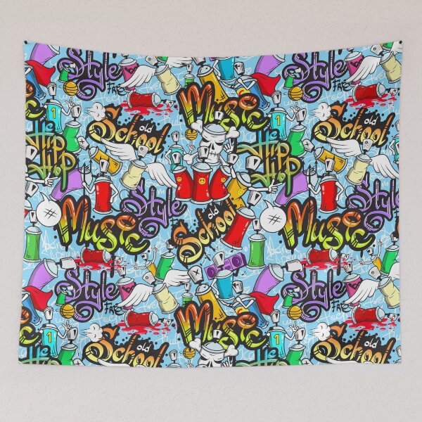 Item preview, Hip Hop Music Graffiti designed and sold by 3bythelake.