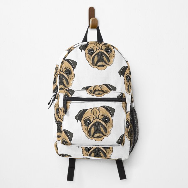 Item preview, Pug Portrait Drawing Art designed and sold by AABUZ.