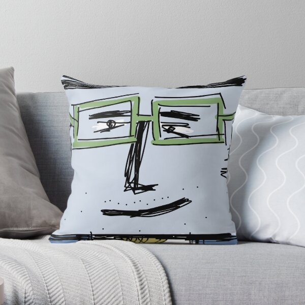 Ciel Geek Throw Pillow