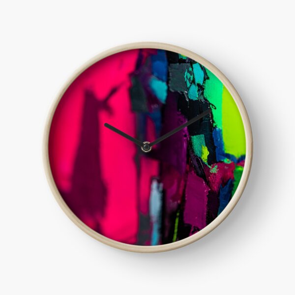 Painting Detail Design 12 Clock