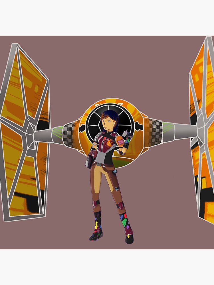 sabine wren tie fighter